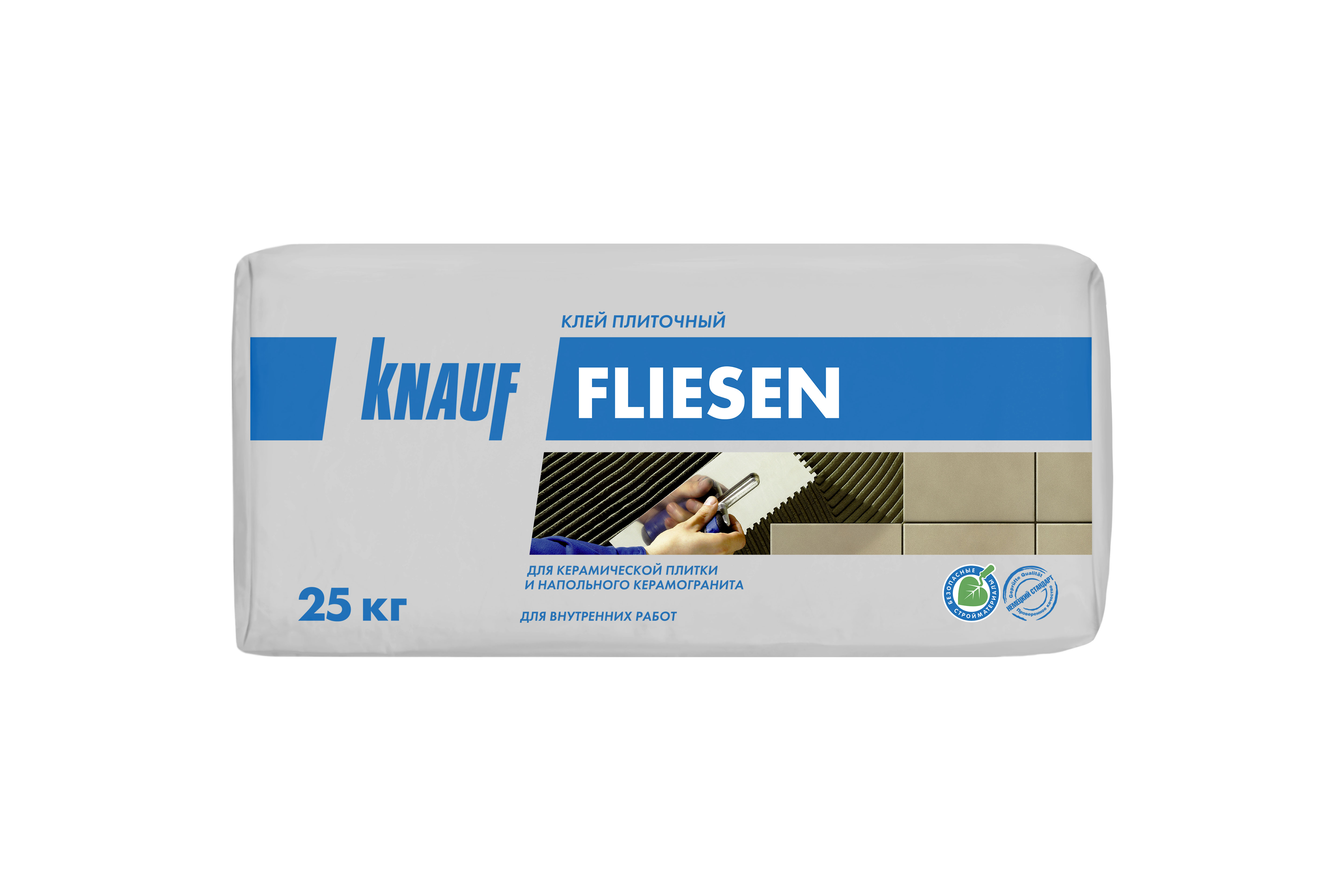 КНАУФ-Флизен клей плиточный  для внутр/наруж работ на цементной основе25кг (48)